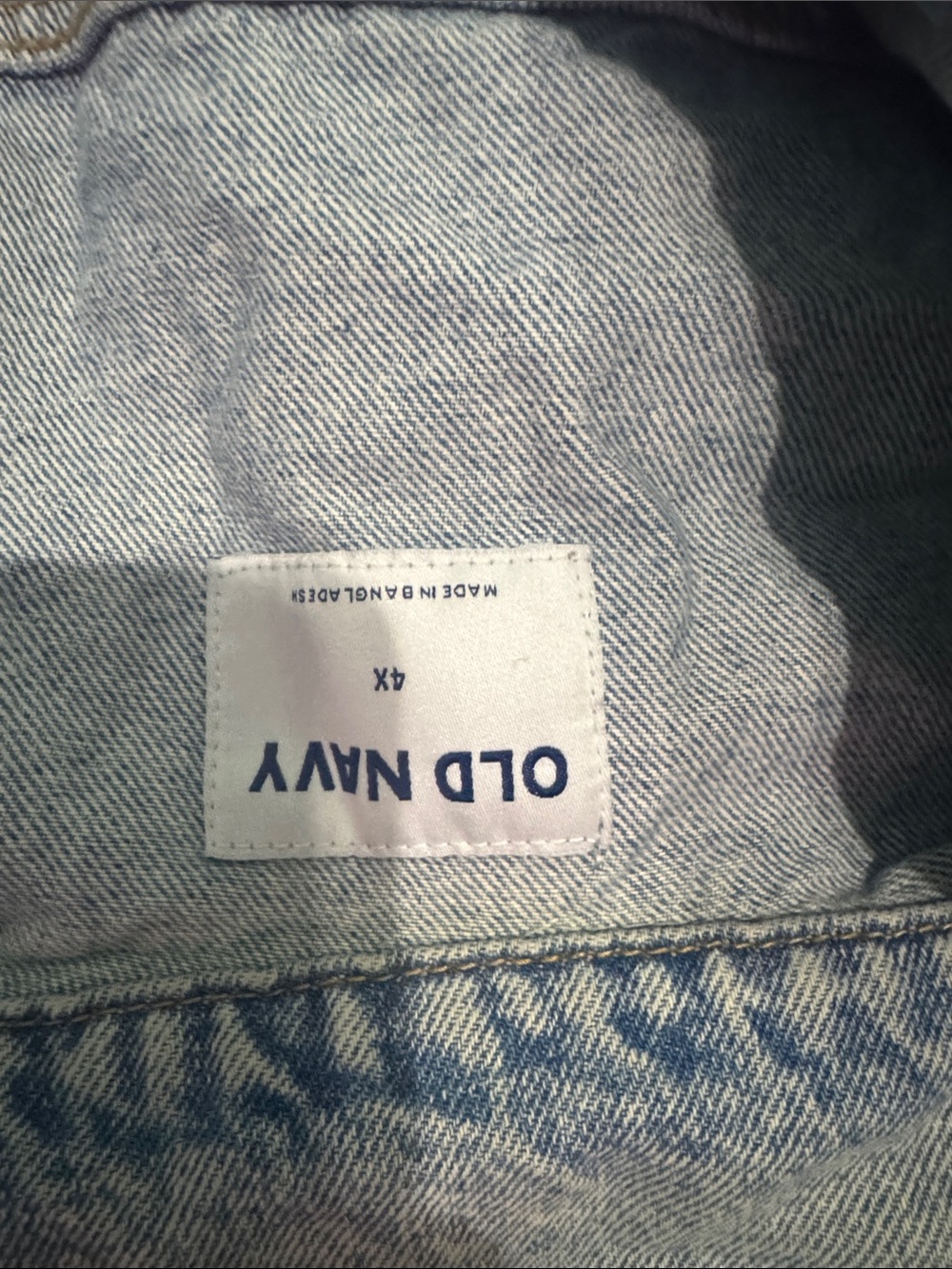 Old Navy Light Blue Denim Jacket - Picture 2 of 2